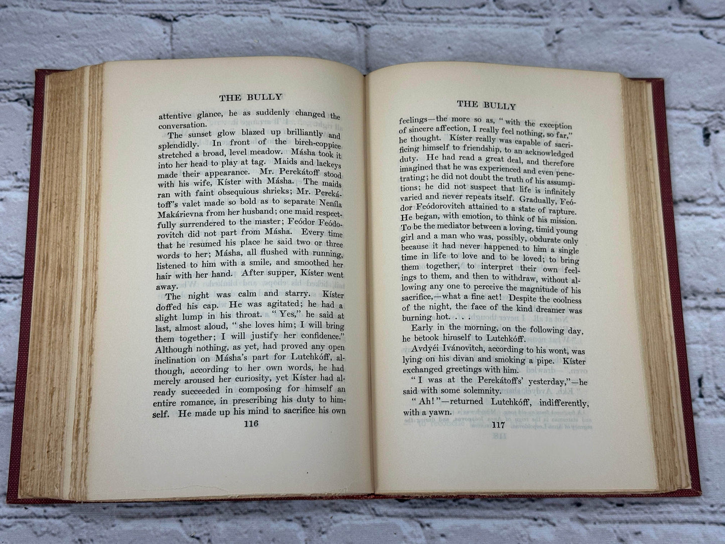 Flipped Pages Works Of Ivan Turgenieff [Edition De Luxe · Jefferson Press · 1903]