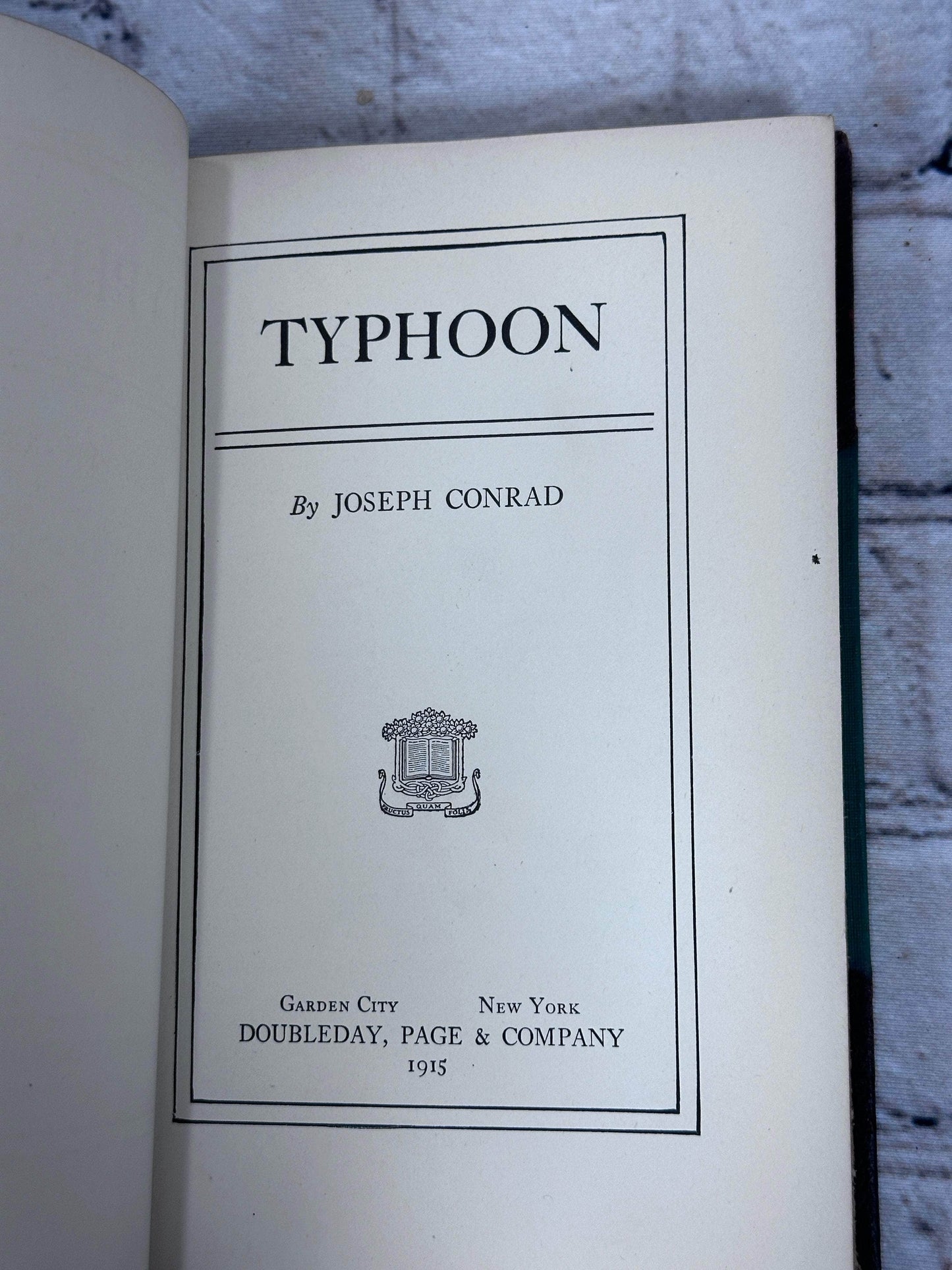 Flipped Pages Works of Joseph Conrad [18 Volumes · Doubleday · 1914 - 1916]