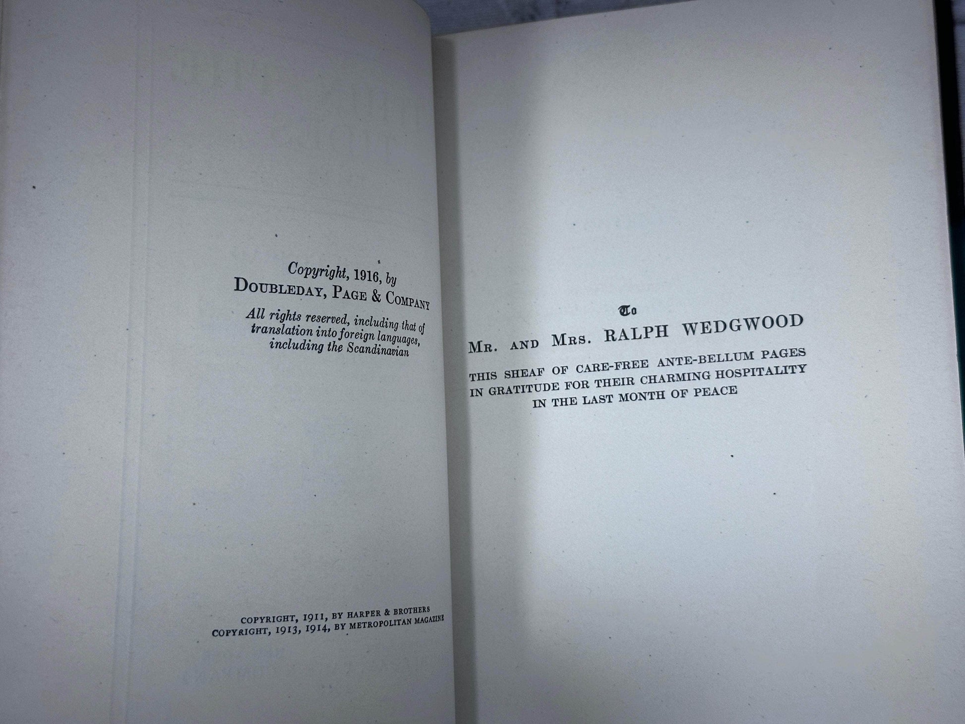 Flipped Pages Works of Joseph Conrad [18 Volumes · Doubleday · 1914 - 1916]