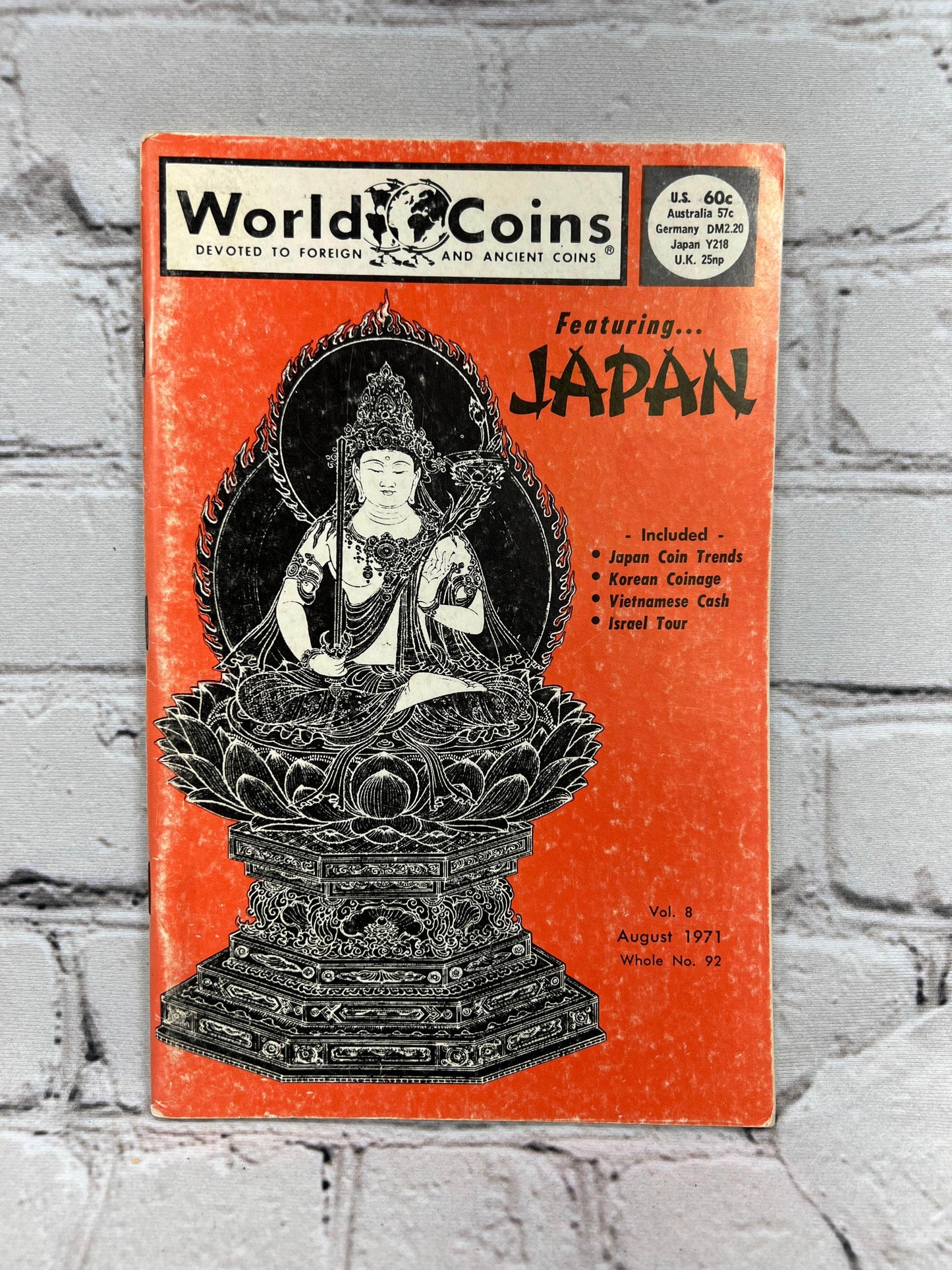 Flipped Pages World Coins featuring Japan [Vol. 8 · 1971]