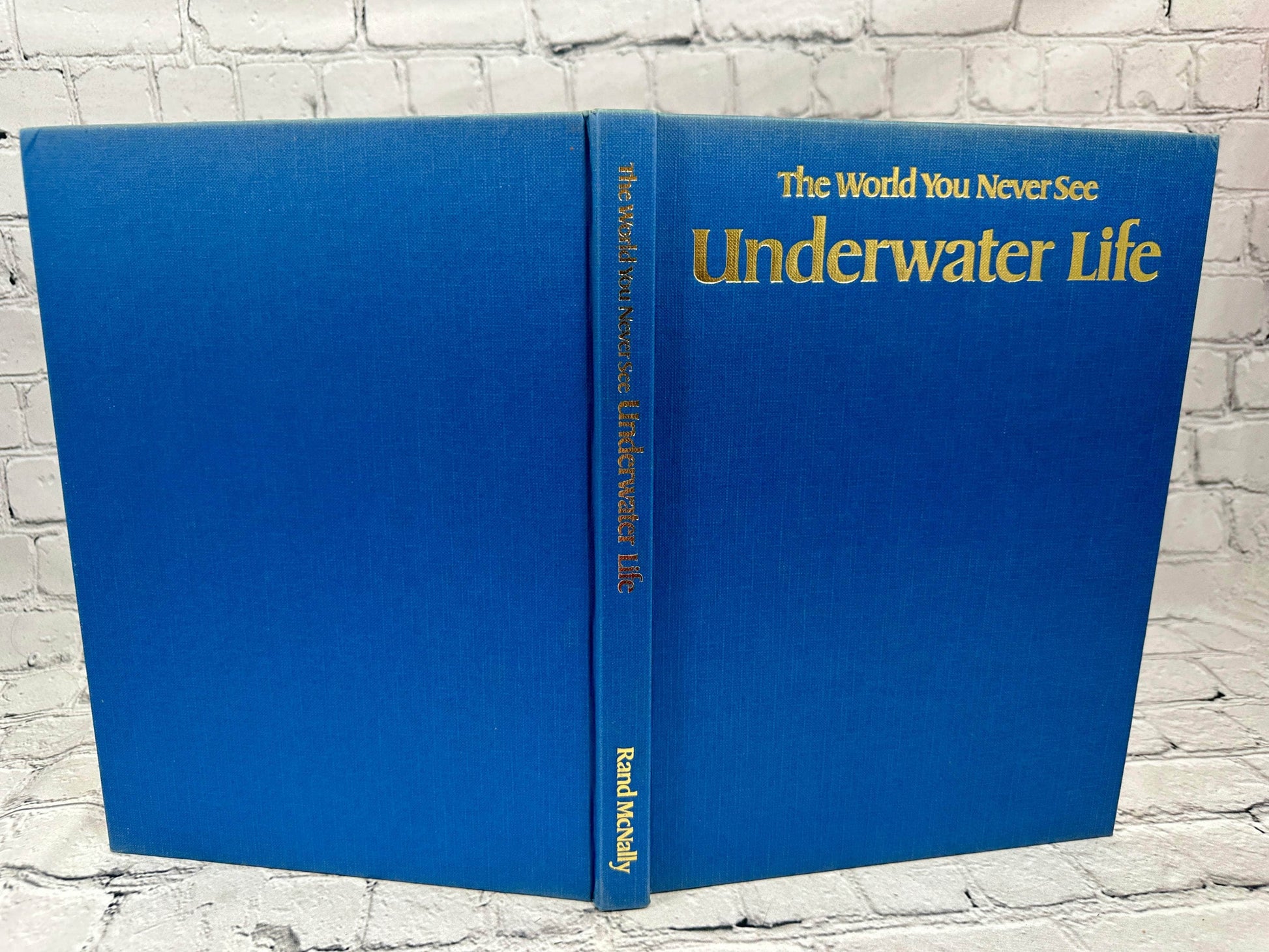 Flipped Pages World You Never See Underwater Life by Parks, Peter. Book [1976]