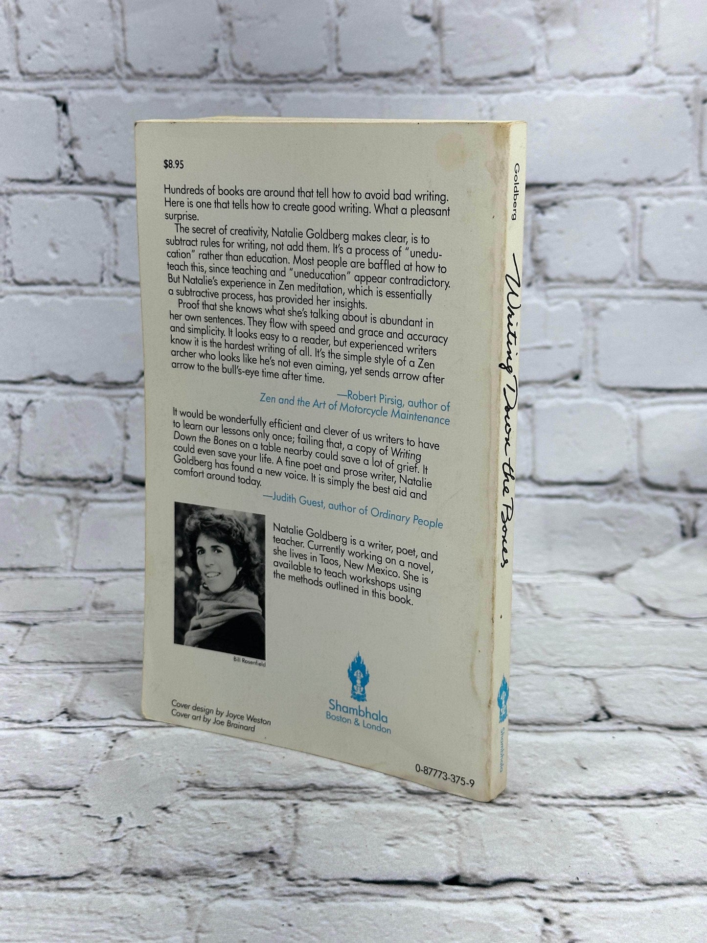 Flipped Pages Writing Down the Bones: Freeing the Writer Within by Natalie Goldberg [1986]