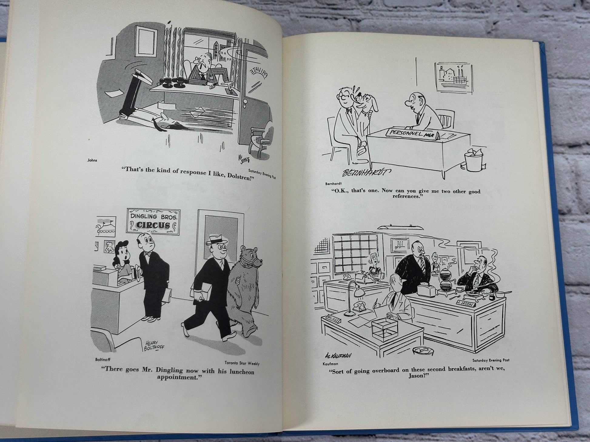 Flipped Pages You've Got me from 9 to 5 editd by Lawrence Lariar [1956]