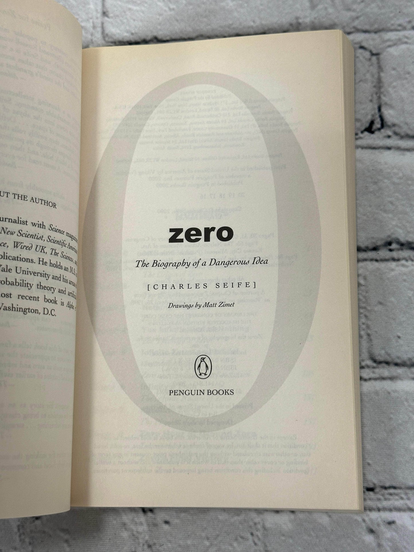 Flipped Pages Zero: The Biography of a Dangerous Idea by Charles Seife [2000]