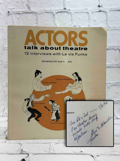 Actors Talk About Theatre: 12 Interviews (SIGNED)