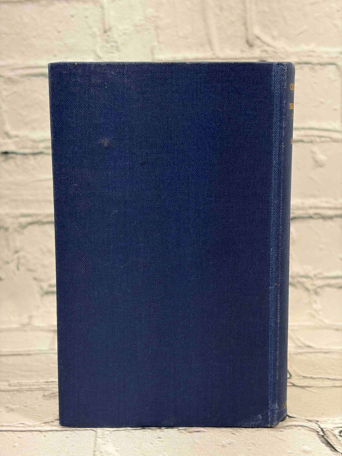 Characters of Shakespeare's Plays by William Hazlitt, 1959 Oxford University Press hardcover - rear board
