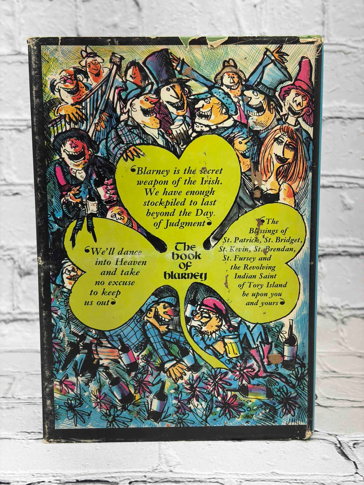 The Book of Blarney by Anthony Butler, 1969 Bell Publishing Company hardcover - dust jacket rear