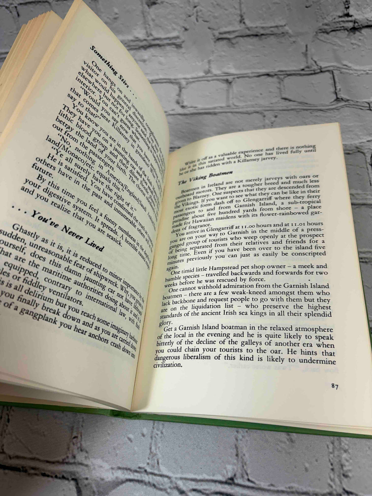 The Book of Blarney by Anthony Butler, 1969 Bell Publishing Company hardcover - text pages