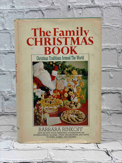 The Family Christmas Book by Barbara Rinkoff, 1969 Doubleday hardcover - dust jacket front