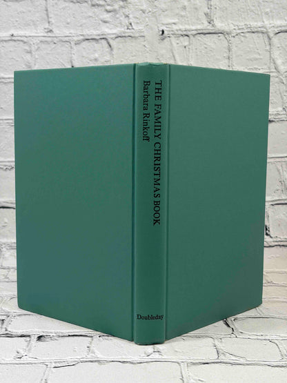 The Family Christmas Book by Barbara Rinkoff, 1969 Doubleday hardcover - boards and spine