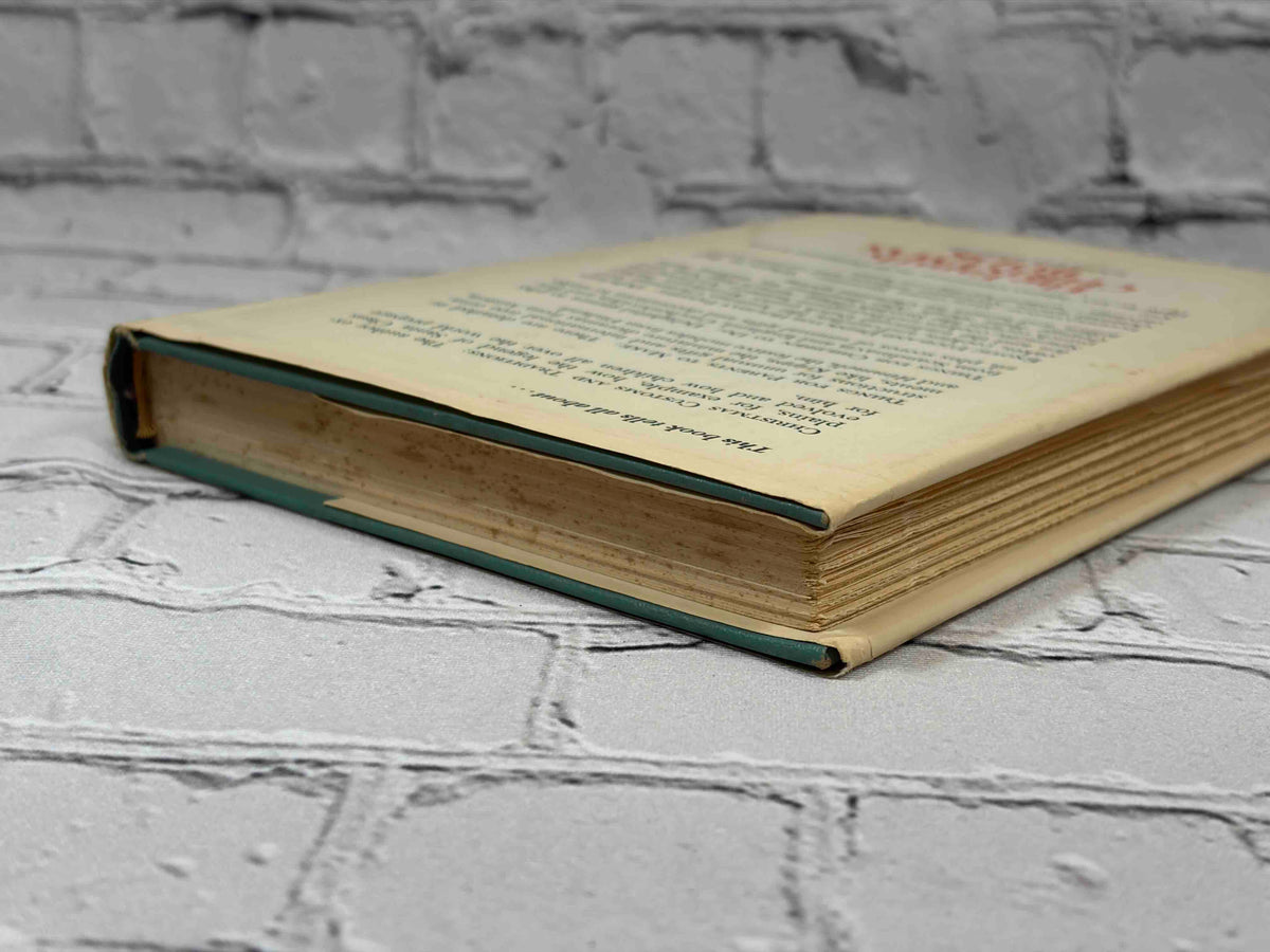 The Family Christmas Book by Barbara Rinkoff, 1969 Doubleday hardcover - bottom/fore edge