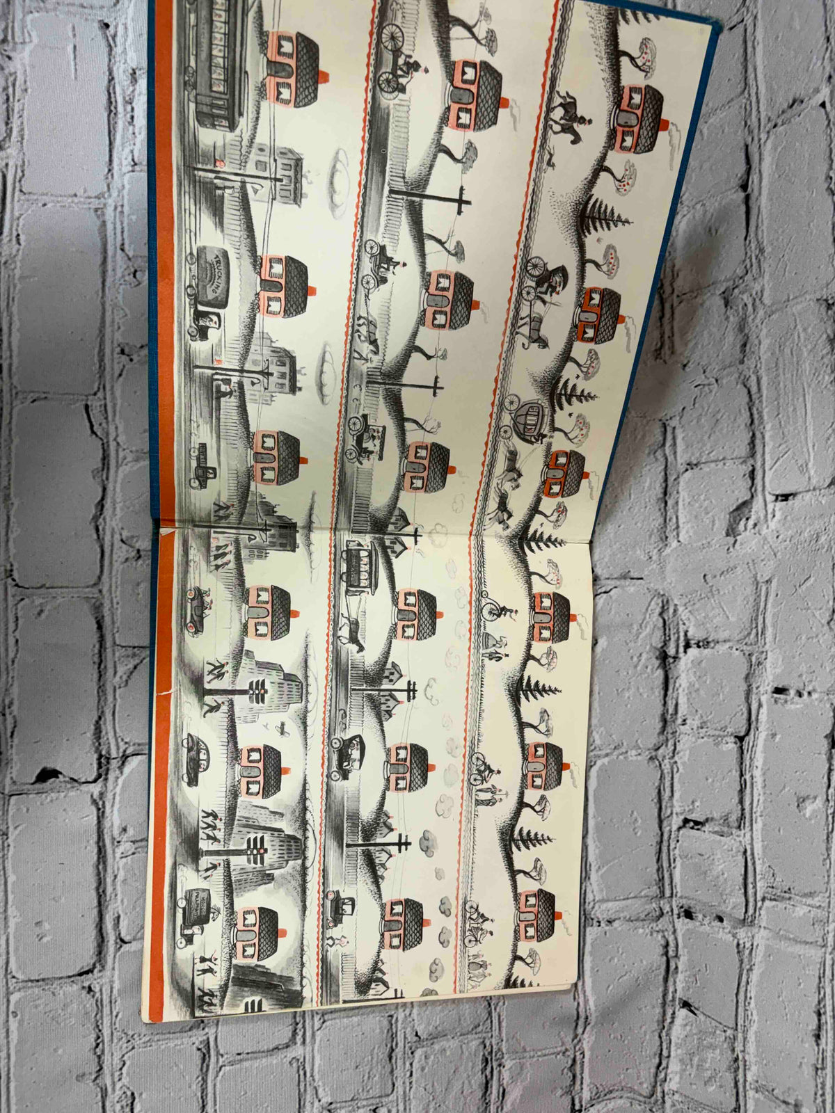 The Little House by Virginia Lee Burton, 1942 Houghton Mifflin hardcover - pictorial endpapers