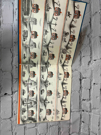 The Little House by Virginia Lee Burton, 1942 Houghton Mifflin hardcover - pictorial endpapers