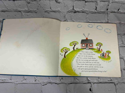 The Little House by Virginia Lee Burton, 1942 Houghton Mifflin hardcover - first story page