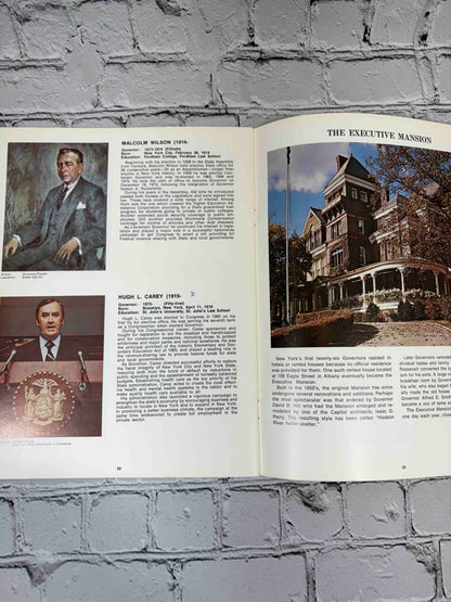 Governors of New York State, New York State Office of General Services paperback - Wilson and Carey pages, Executive Mansion