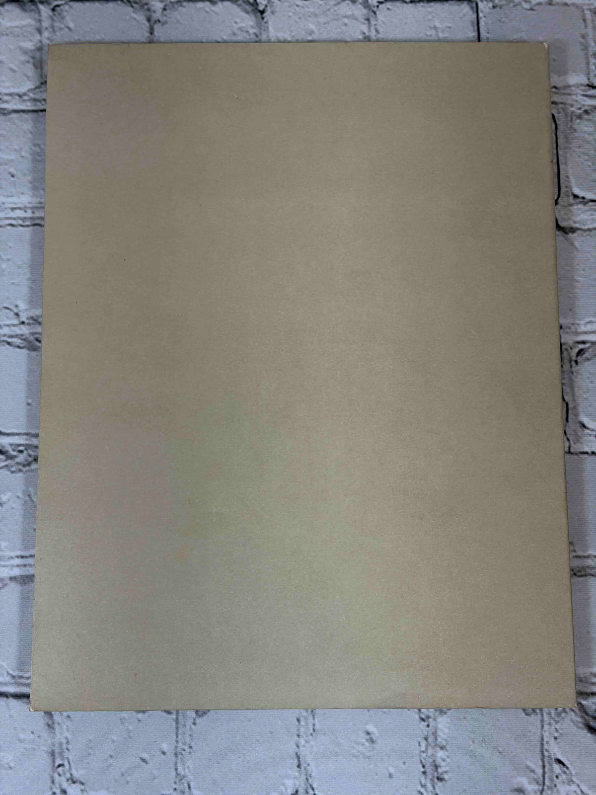 The Master Plan for the New York State Capitol, 1982 Temporary State Commission on the Restoration of the Capitol paperback - rear cover