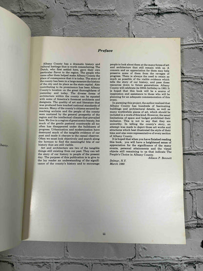 The People's Choice by Allison P. Bennett, 1980 Albany County Historical Association paperback - preface