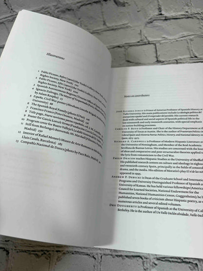 The Cambridge Companion to Modern Spanish Culture by David T. Gies, 2005 Cambridge University Press paperback - list of illustrations and notes on contributors
