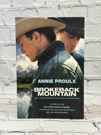 Brokeback Mountain by Annie Proulx, 2005 Scribner paperback - front cover