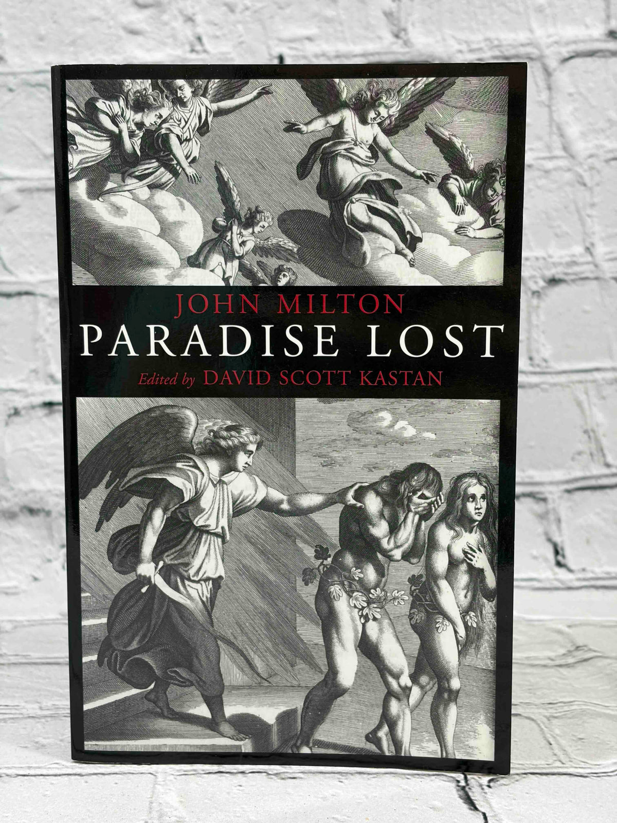 Paradise Lost by John Milton, 2015 Hackett Publishing Company paperback - front cover