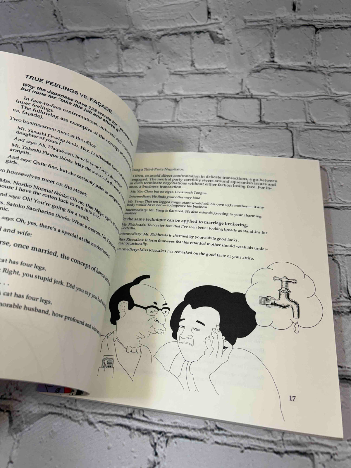 The Way of the Urban Samurai by Kasumi, 1992 Charles E. Tuttle Company paperback - illustrated interior page