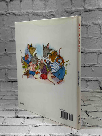 Hooway for Wodney Wat by Helen Lester, 1999 Houghton Mifflin hardcover - back of dust jacket and spine
