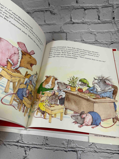 Hooway for Wodney Wat by Helen Lester, 1999 Houghton Mifflin hardcover - interior illustration spread