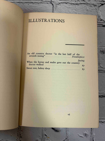 The Horse and Buggy Doctor by Arthur E. Hertzler, 1941 Blue Ribbon Books hardcover - list of illustrations
