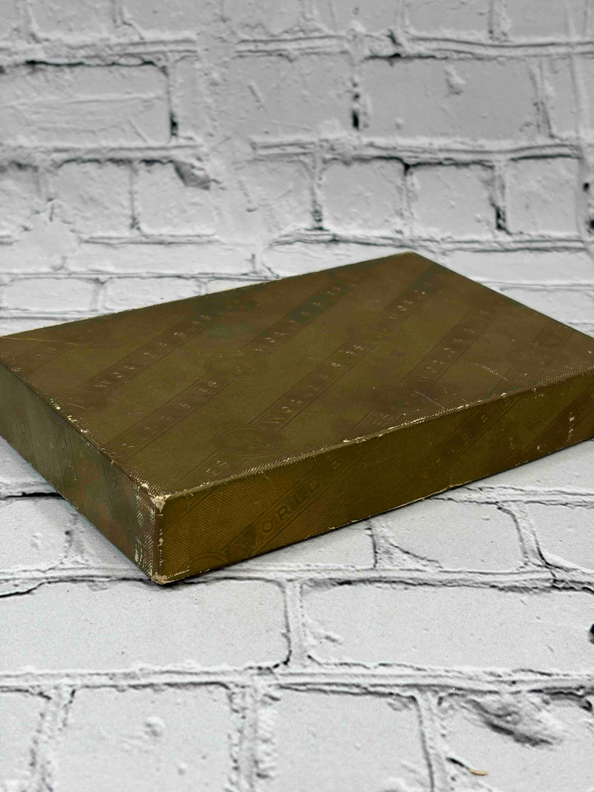 Holy Bible Illustrated (World Young Folks' Text No. 606), The World Publishing Company hardcover - box lid