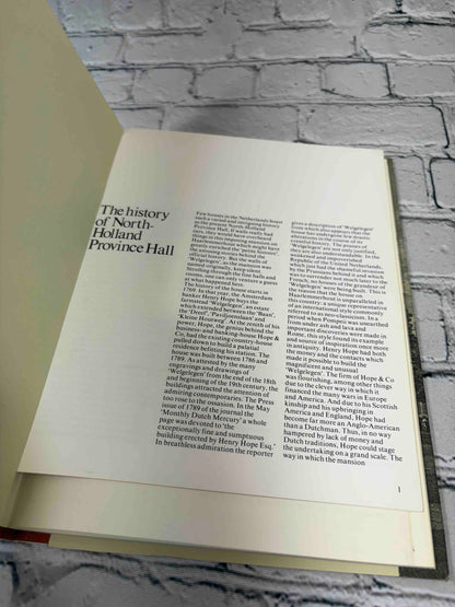 Provinciehuis Noord-Holland by Noortje de Roy van Zuydewijn, Provinciaal Bestuur van Noord-Holland hardcover - English translation booklet laid in