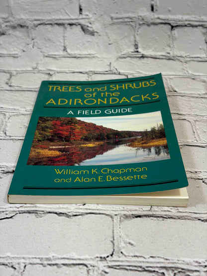 Trees and Shrubs of the Adirondacks by William K. Chapman, 1990 North Country Books paperback - front cover and page edges