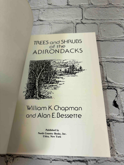 Trees and Shrubs of the Adirondacks by William K. Chapman, 1990 North Country Books paperback - title page