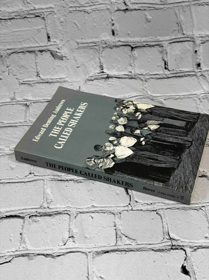 The People Called Shakers by Edward Deming Andrews, 1963 Dover Publications paperback - front cover and spine
