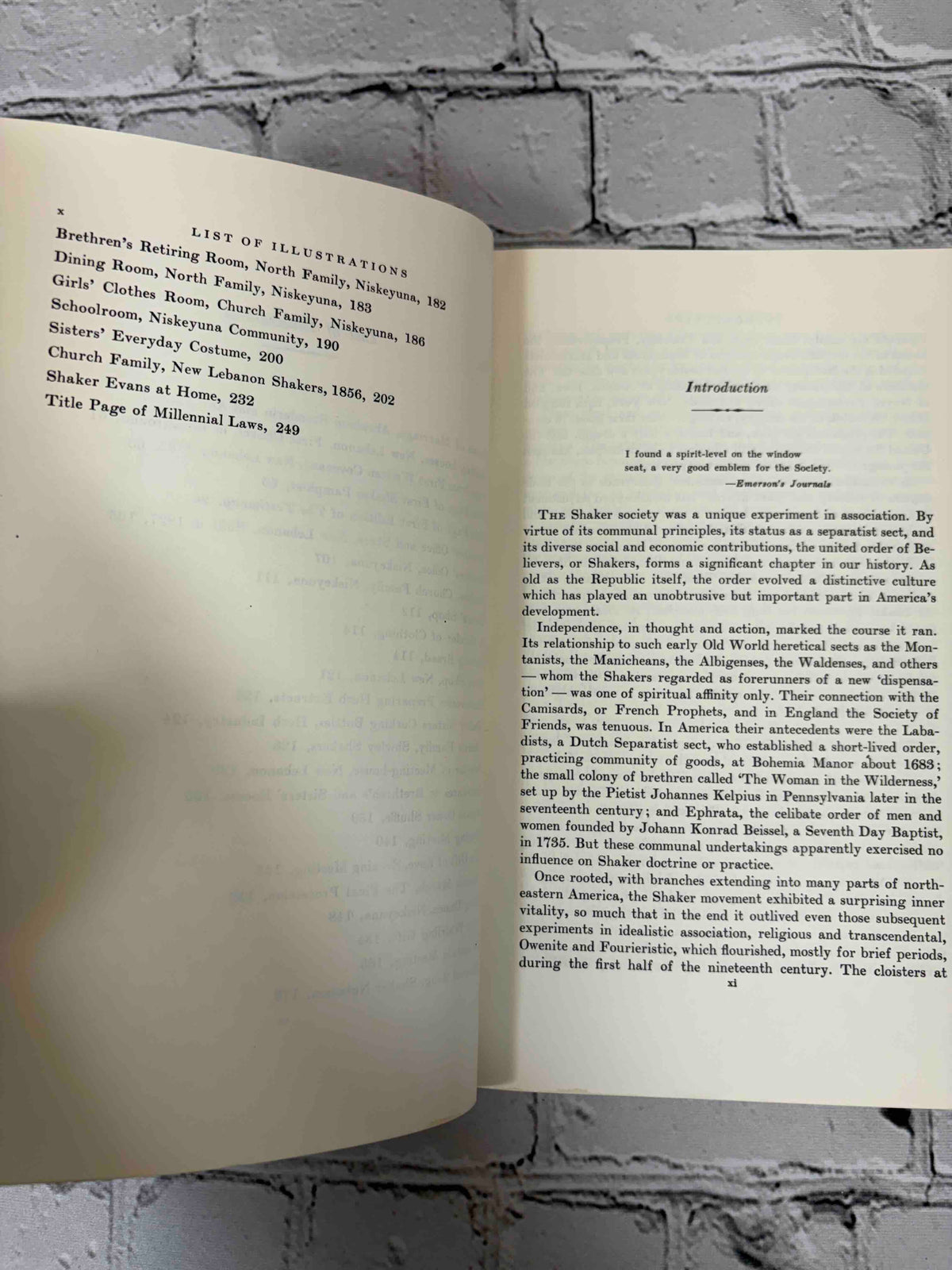 The People Called Shakers by Edward Deming Andrews, 1963 Dover Publications paperback - introduction