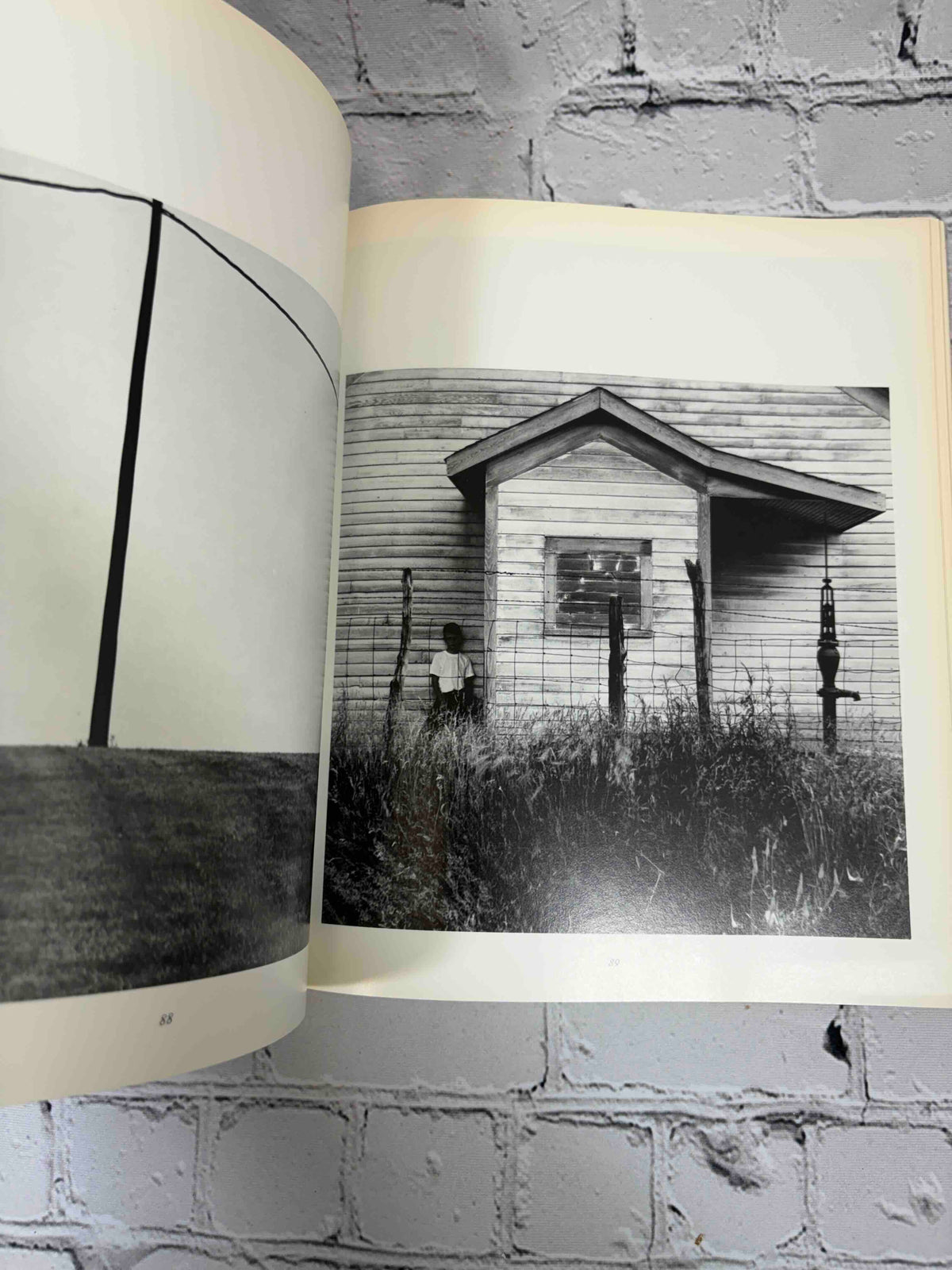 Ralph Eugene Meatyard: An Aperture Monograph, 1974 Aperture paperback - photographs pages 88-89