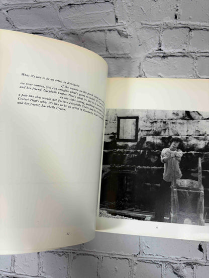 Ralph Eugene Meatyard: An Aperture Monograph, 1974 Aperture paperback - text and photograph pages 32-33