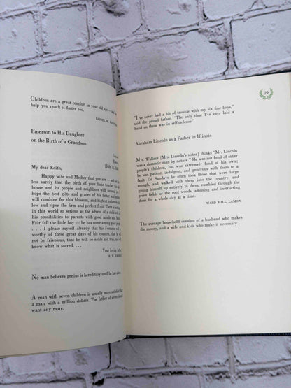 Laurels for Father by Ralph L. Woods, 1967 C. R. Gibson Company hardcover - sample pages