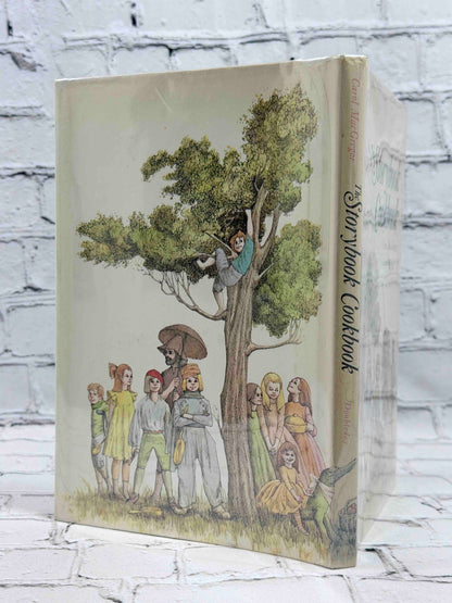 The Storybook Cookbook by Carol MacGregor, 1967 Doubleday hardcover - dust jacket rear and spine