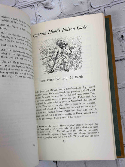 The Storybook Cookbook by Carol MacGregor, 1967 Doubleday hardcover - illustrated recipe page