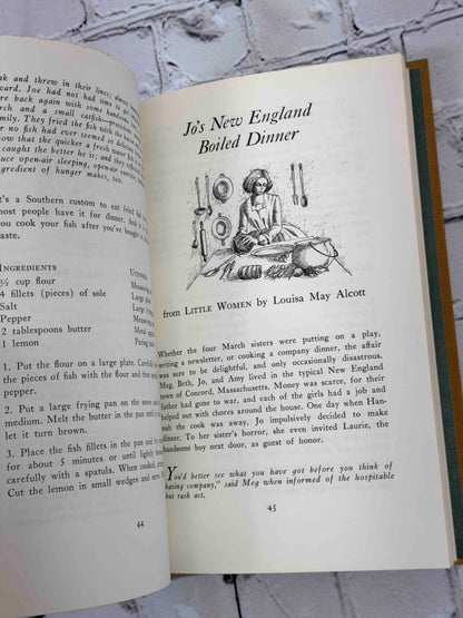 The Storybook Cookbook by Carol MacGregor, 1967 Doubleday hardcover - illustrated recipe page