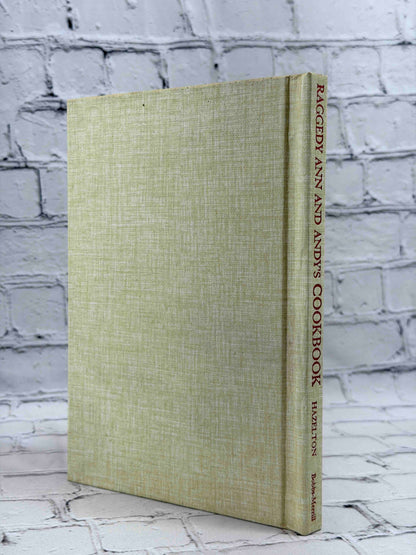 Raggedy Ann and Andy's Cookbook by Nika Hazelton, 1975 Bobbs-Merrill hardcover - boards