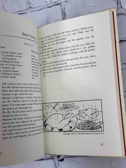 Raggedy Ann and Andy's Cookbook by Nika Hazelton, 1975 Bobbs-Merrill hardcover - recipe pages