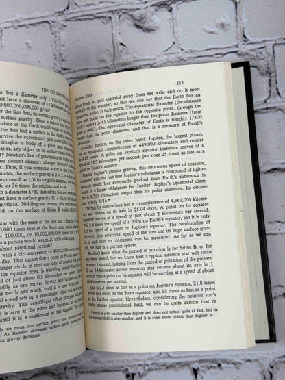 The Collapsing Universe by Isaac Asimov, 1977 Walker and Company hardcover - sample pages