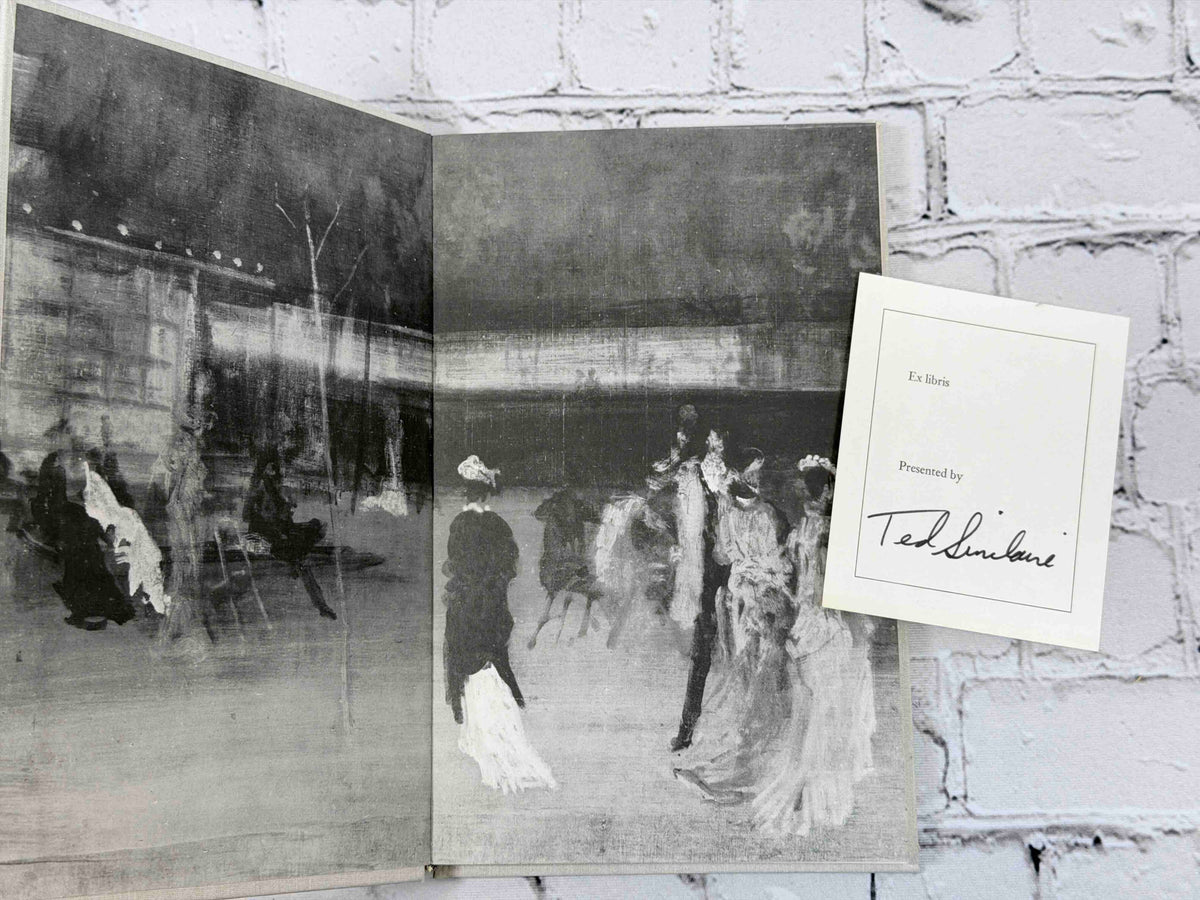Daisy Miller by Henry James, 1974 Westvaco hardcover - illustrated endpapers with laid-in presentation card