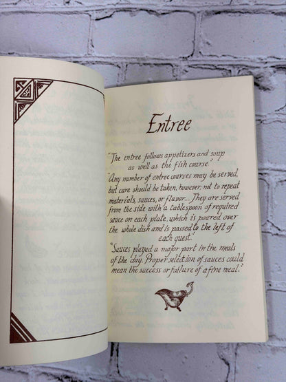 Olana: Custom and Receipts, staple-bound recipe booklet - entree page