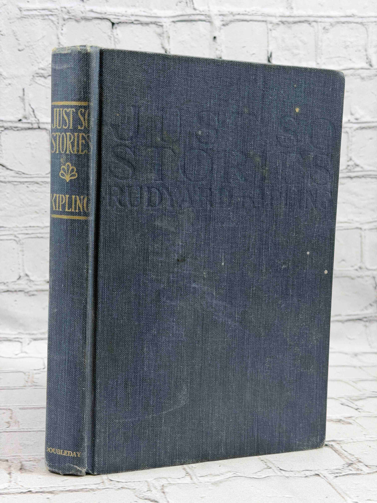Just So Stories by Rudyard Kipling, Doubleday hardcover - front board and spine