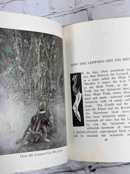 Just So Stories by Rudyard Kipling, Doubleday hardcover - color plate