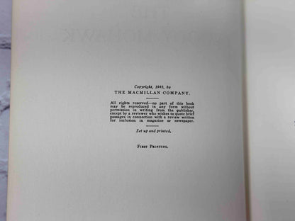 The Bloody Mohawk by T. Wood Clarke, 1940 Macmillan hardcover - copyright page