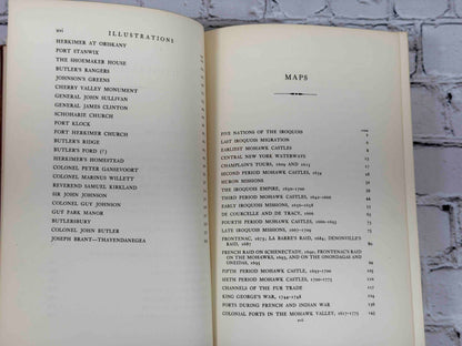 The Bloody Mohawk by T. Wood Clarke, 1940 Macmillan hardcover - list of illustrations and maps