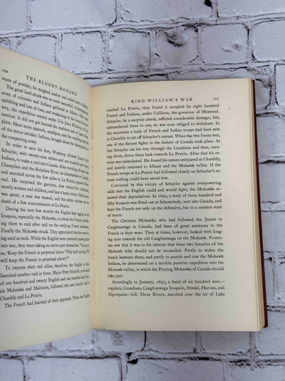 The Bloody Mohawk by T. Wood Clarke, 1940 Macmillan hardcover - sample pages